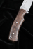 Нож №38 Х12МФ цельнометаллический рукоять карельская береза коричневая