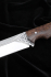Нож №38 Х12МФ цельнометаллический рукоять карельская береза коричневая