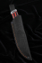 Нож №41 Х12МФ цельнометаллический рукоять G10 чернокрасная