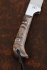 Нож складной Пчак сталь Х12МФ накладки карельская береза коричневая