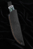Нож №41 Х12МФ цельнометаллический рукоять G10 чернозеленая
