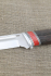 Нож Боец кованая 95х18 рукоять акрил красный и венге 