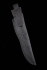Нож Овод S390, карельская береза зеленая, зуб мамонта