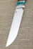 Нож Овод 95х18 рукоять акрил зеленый и венге 