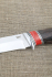 Нож Пехотинец 95х18 рукоять акрил красный и венге