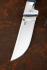 Нож складной Пчак сталь Х12МФ накладки микарта синяя с мусульманским значком