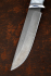 Нож Овод 2 Х12МФ карельская береза коричневая акрил белый