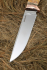 Нож №15 М390 мокуме-гане кость мамонта железное дерево