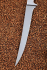 Нож филейный цельнометаллический большой сталь 95х18, рукоять венге
