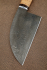Сербский нож сталь кованая дамаск береста